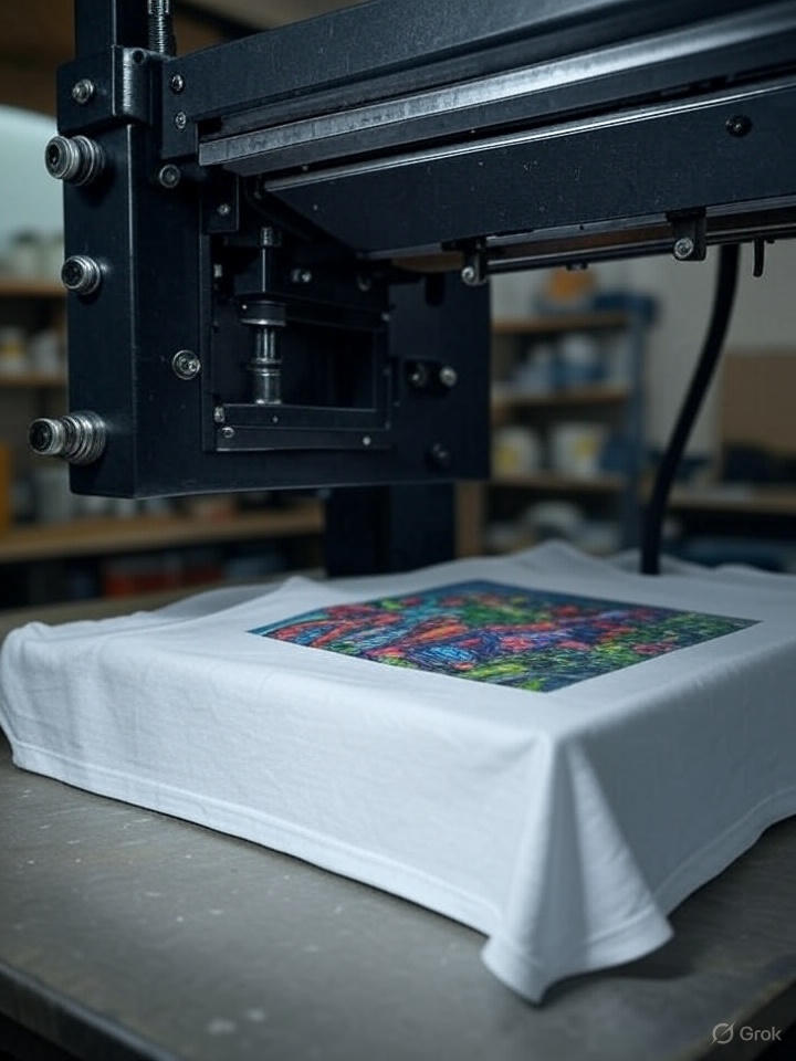 Heat Press in Action